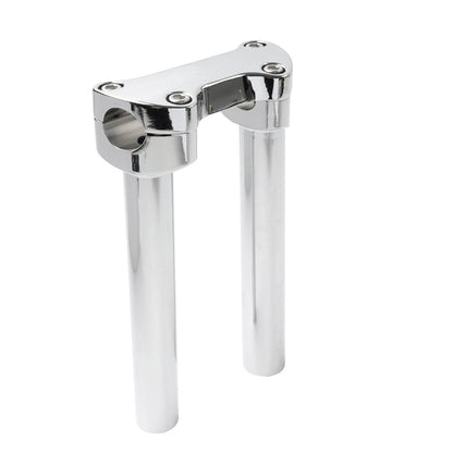 2" CNC Fork Boots Cover for Harley Touring (1984–2013) Pair Chrome