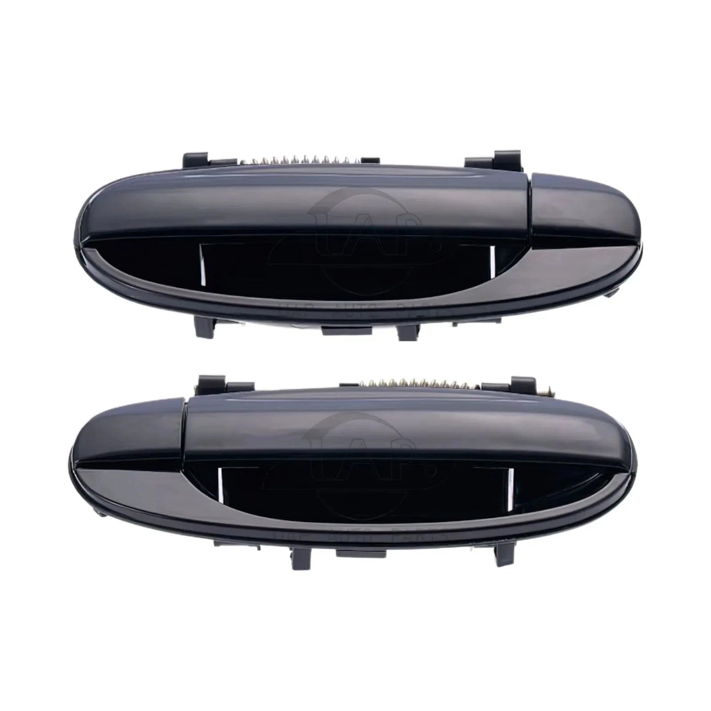 2X Rear Outer Door Handles Black for Holden Barina TK (2005–2011)