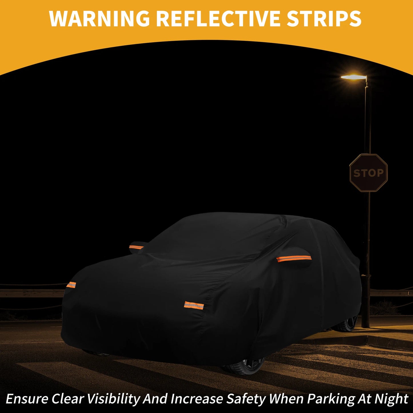 Waterproof All Weather Car Cover for Subaru Impreza Sedan (190T-PU)