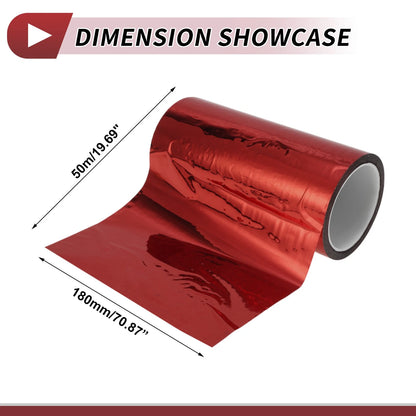 Pinstripe Tape 180mmx50m for Car Motorcycle Boat Red (1 Pcs)