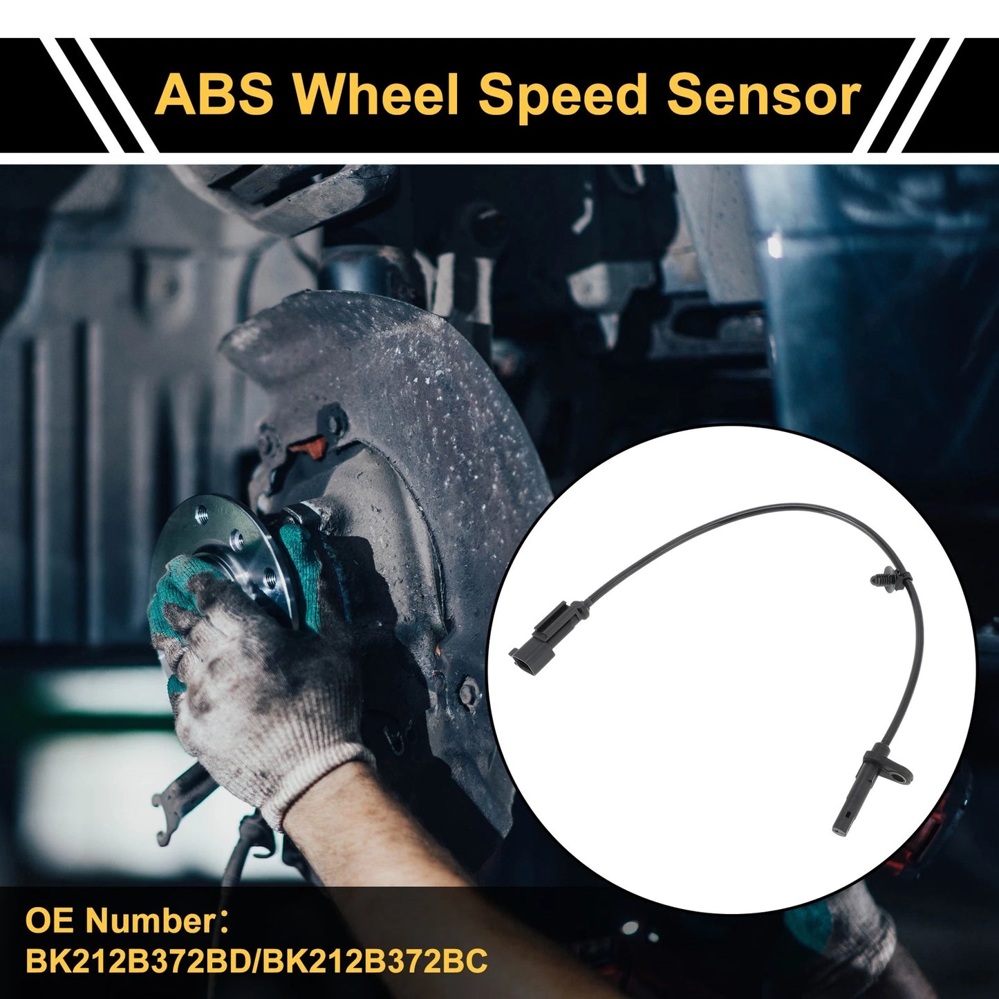 ABS Wheel Speed Sensor No.BK212B372BD for Ford Transit (2012–2019)