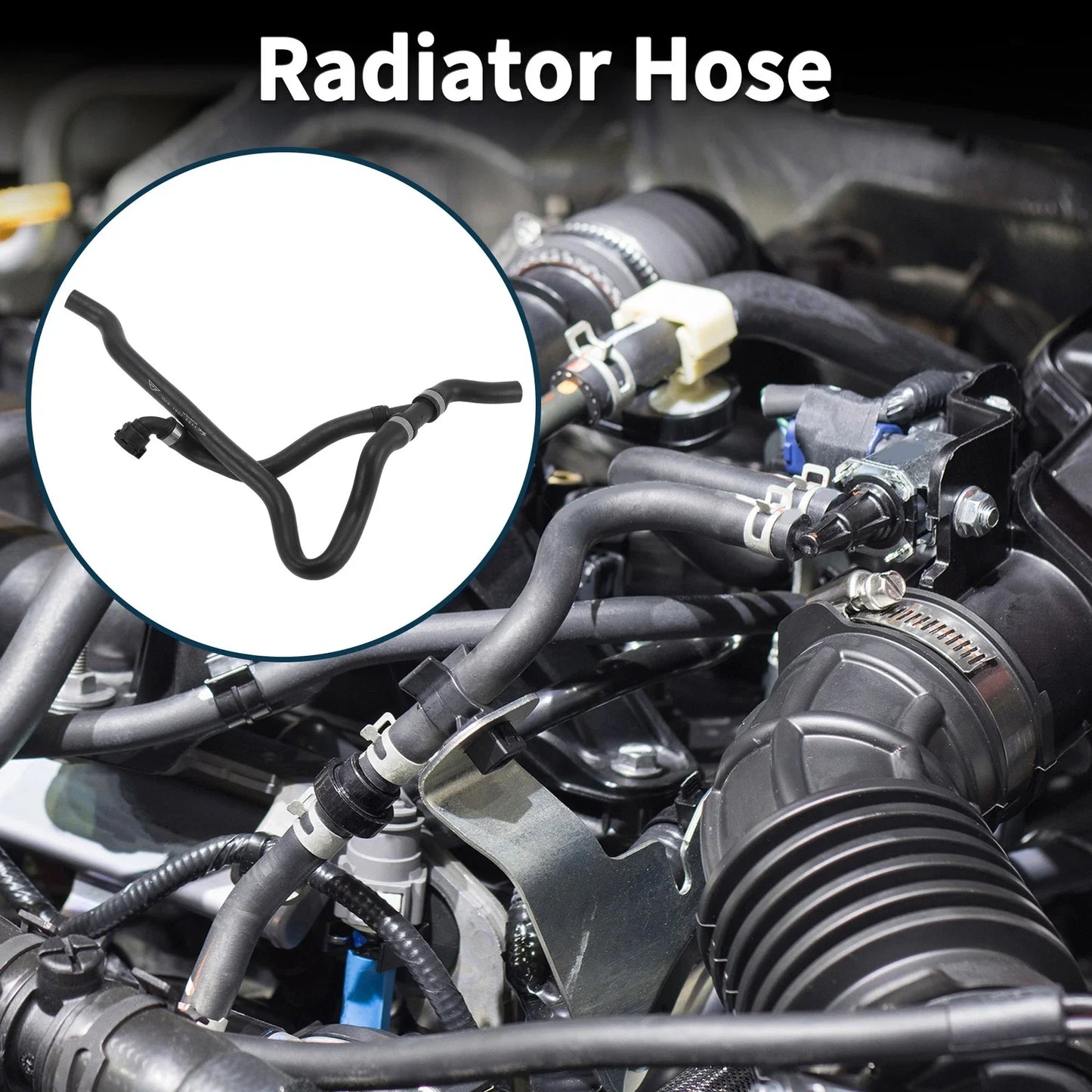 Radiator Hose for BMW 523i 528i 530i Cooling Liquid Tube