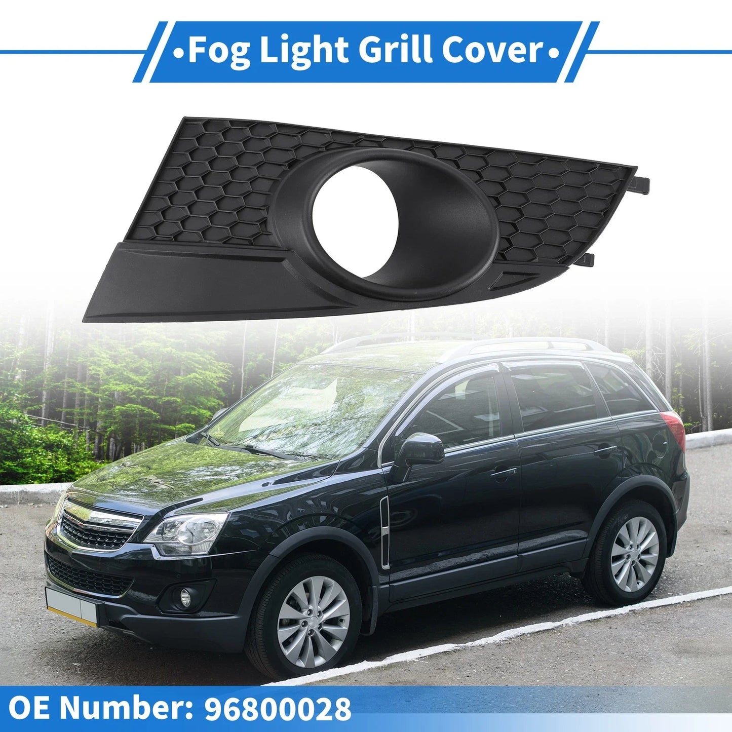 Front Left Fog Light Grill for Chevrolet Captiva (2012-2014)