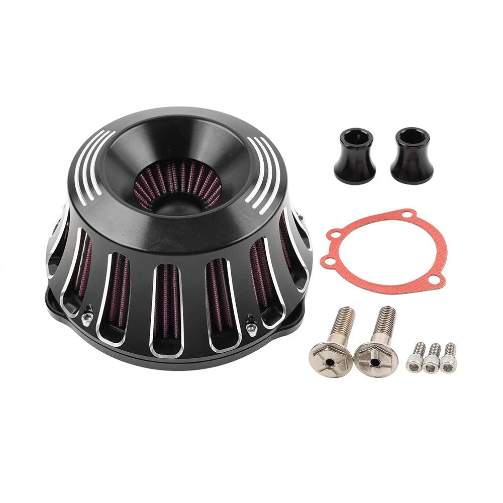 Red Air Cleaner Intake Filter for Harley Touring Road Street Glide (2017–2024)