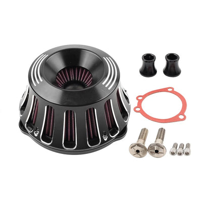 Red Air Cleaner Intake Filter for Harley Touring Road Street Glide (2017–2024)