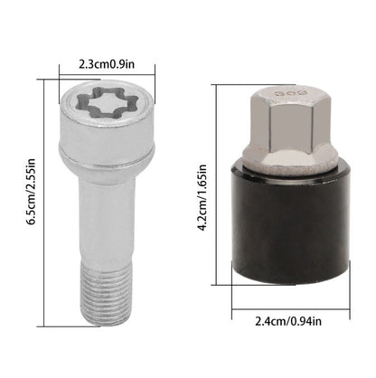 Wheel Lock Adapters for Mercedes-Benz (Various Models)