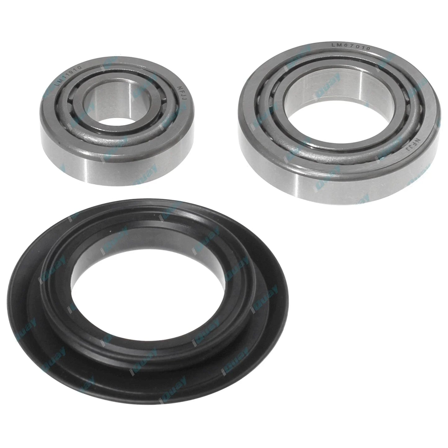 1 x Front Inner + Outer Wheel Bearing + Cone + Seal Kit Set