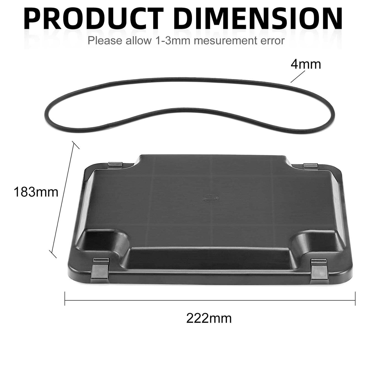 Air Box Lid Cover & Seal for Honda Foreman 450 TRX450FE/FM (2002–2004)