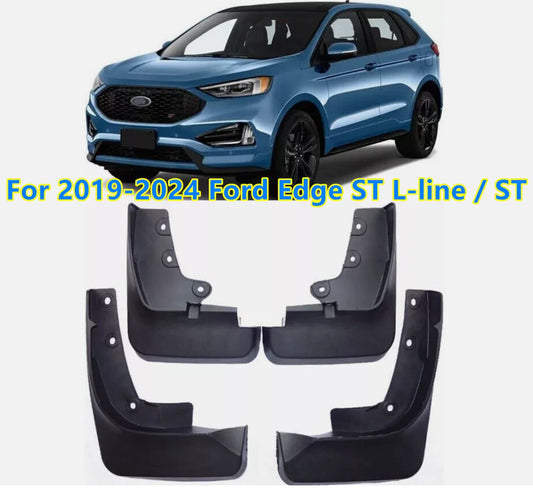 4Pcs / Set Splash Guards Mud Flaps Fender for Ford Edge (2019–2024)