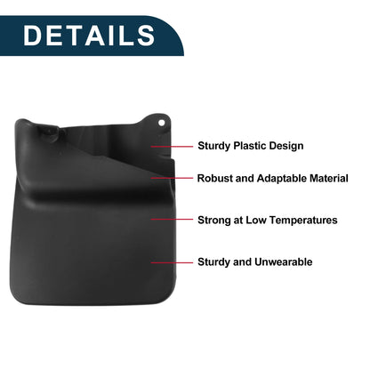 Mud Flaps Splash Guards for Toyota Land Cruiser Prado FJ90 (1996–2002)