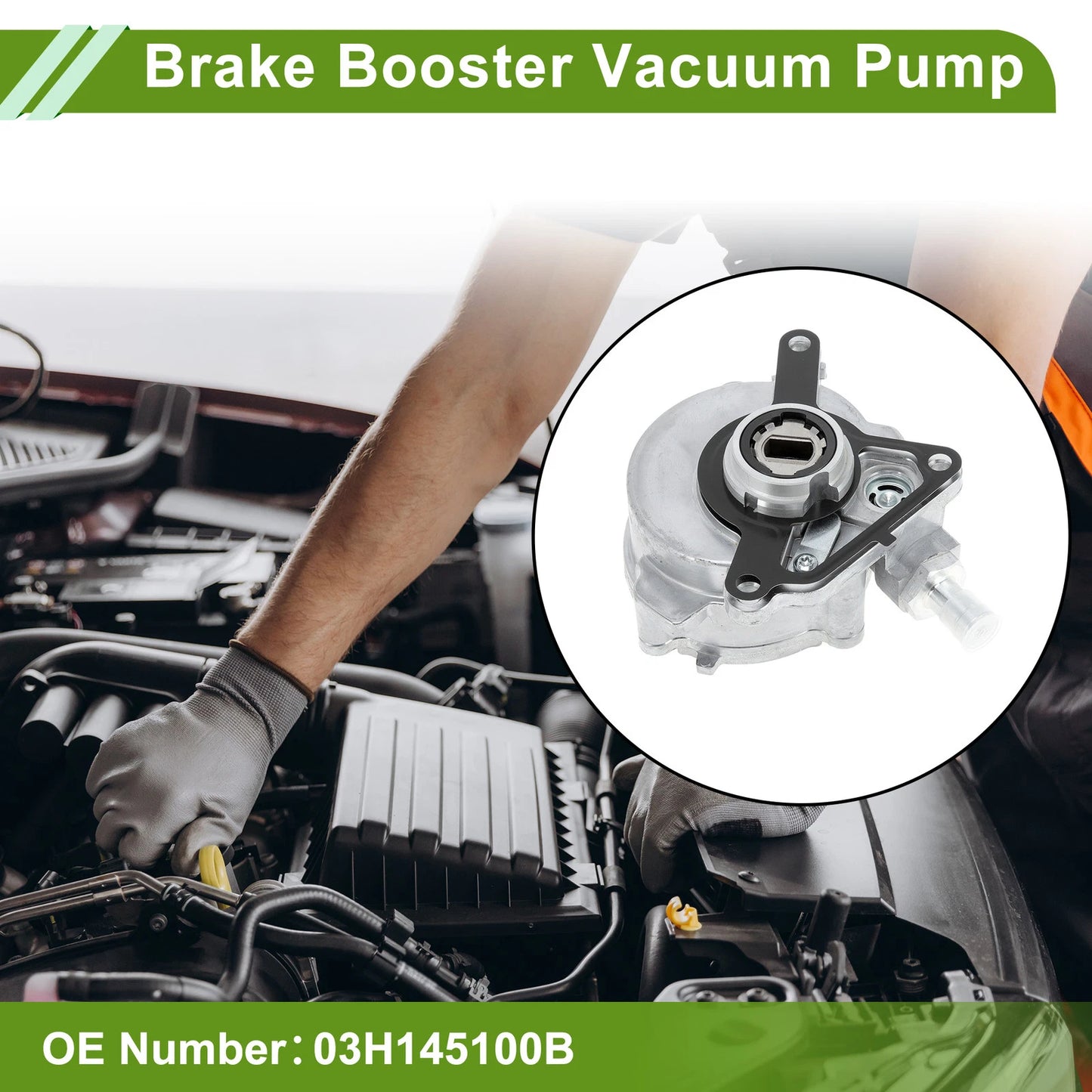 Brake Vacuum Pump No.03H145100B for Volkswagen Passat (2006–2010)