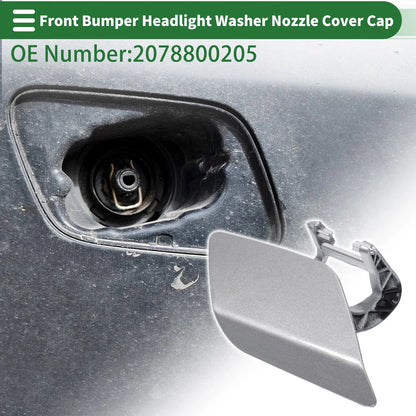 Front Right Bumper Headlight Washer Nozzle Cover for Mercedes-Benz