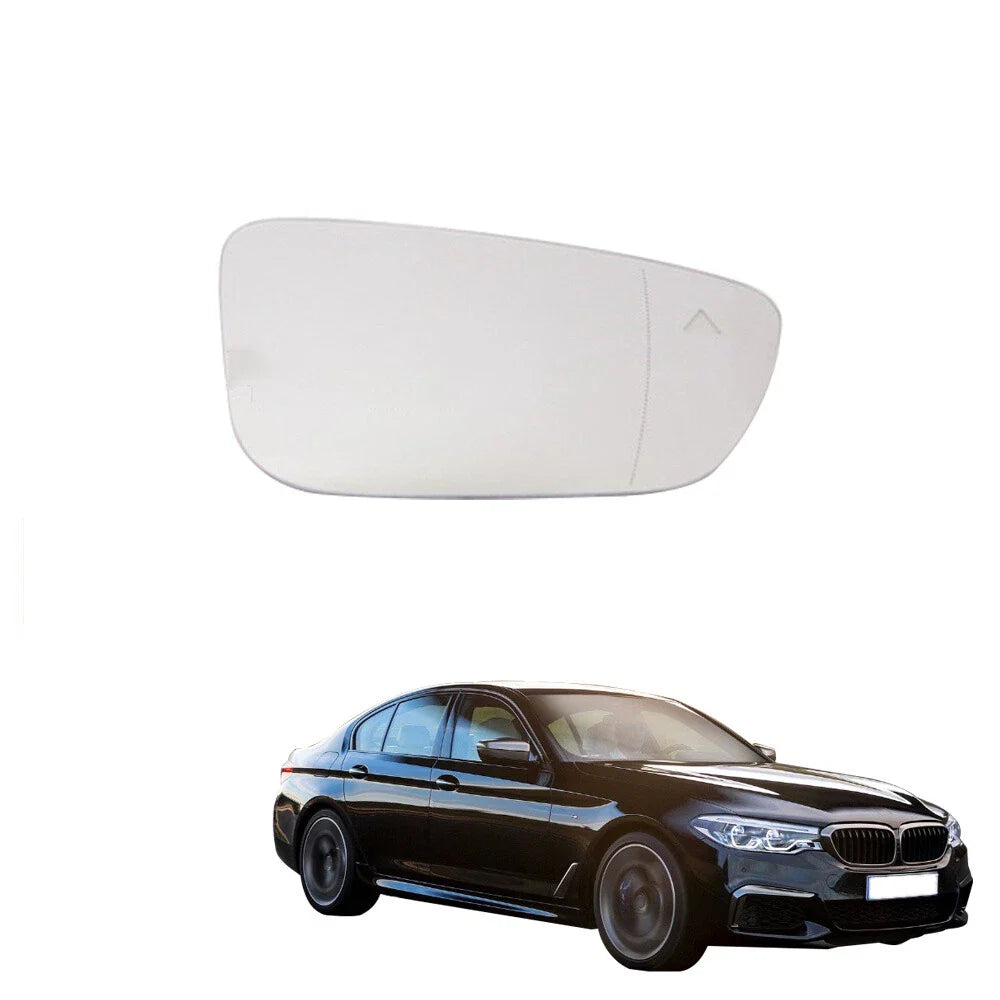 Heated Right Mirror Glass w/Blind Spot for BMW 530i 540i 740i (2016-2022)
