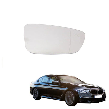 Heated Right Mirror Glass w/Blind Spot for BMW 530i 540i 740i (2016-2022)