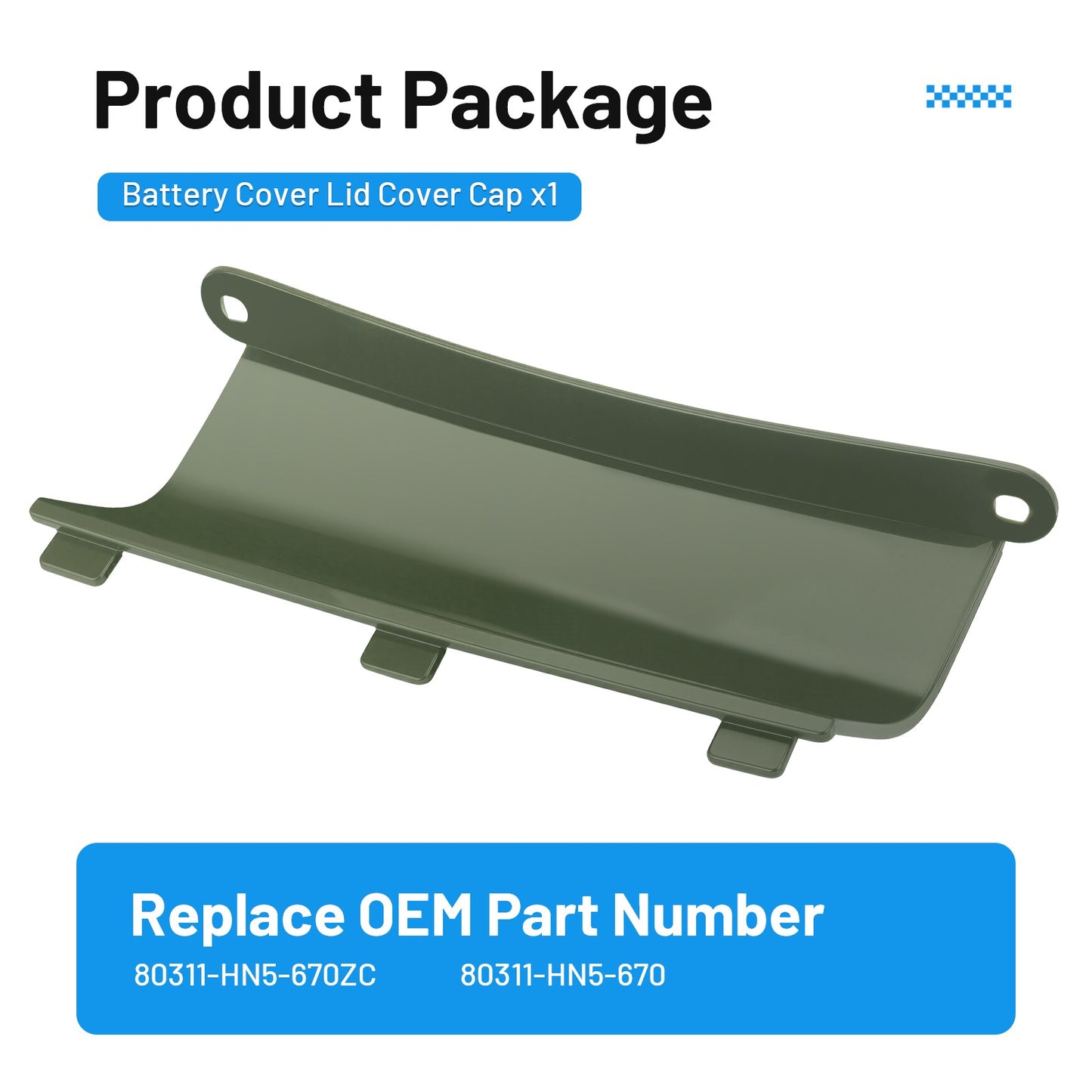 Battery Cover Lid for Honda Rancher 350 TRX350 (2000–2003)