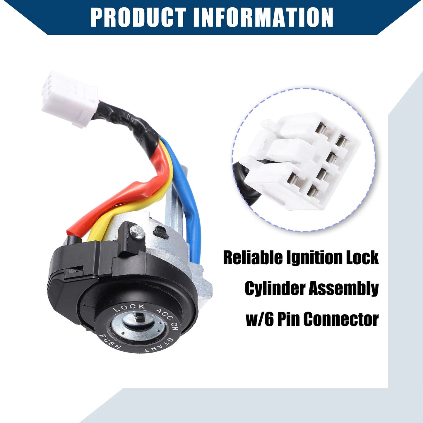 Ignition Lock Cylinder for Hyundai Sonata (2009–2014) 81970-3SA00 81250-3SA00