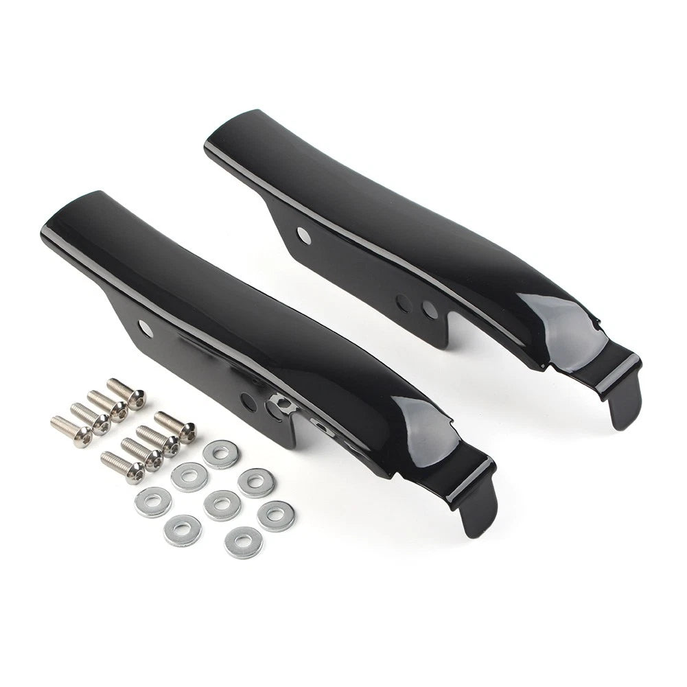 Fender-Saddlebag Filler Panels for Harley Touring Electra Glide FLHT (1993–2008) Black