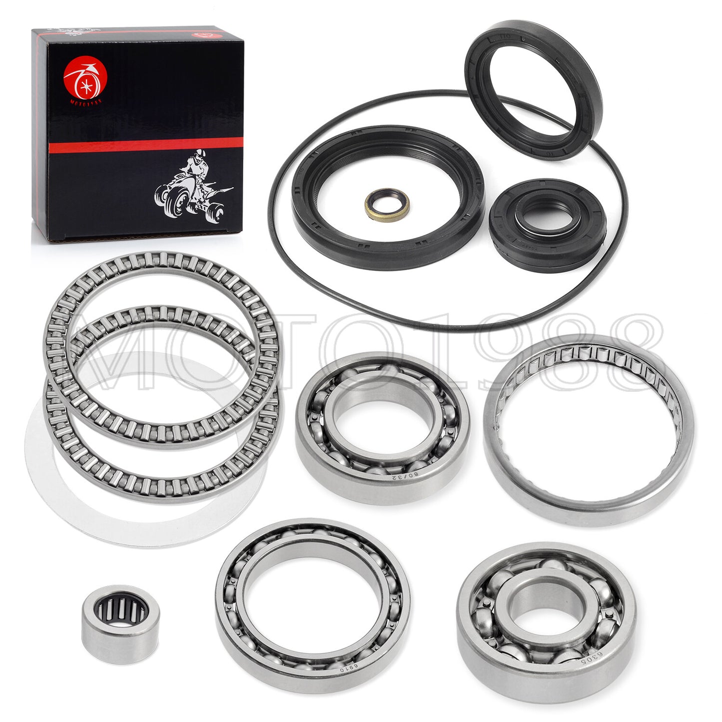 Front Differential Bearing Seal Kit for Kawasaki Brute Force 650 (2003–2023)