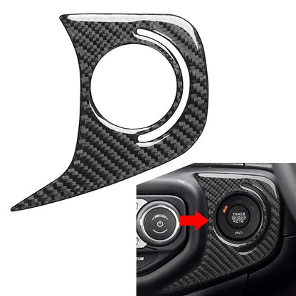 Engine Start Stop Button Panel for Jeep Wrangler JL JLU Gladiator JT (2018-2023)