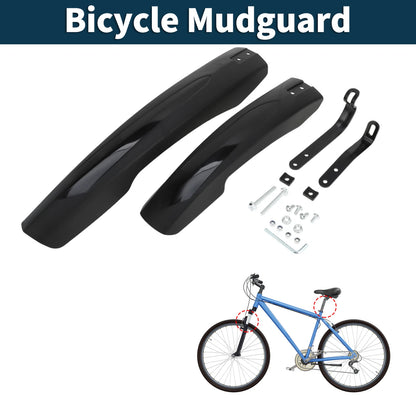 Set of 2 Mudguards for Road Bike MTB (13.19" Front, 17.91" Rear)