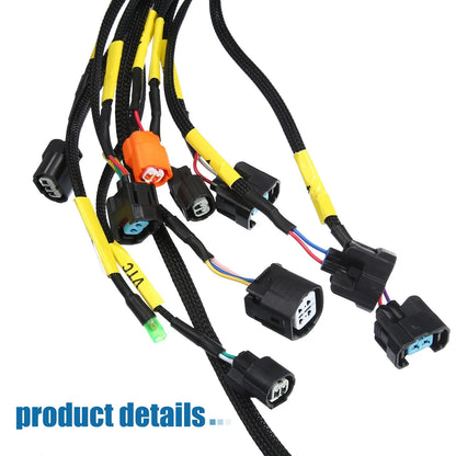 Tucked Engine Wiring Harness for Honda Acura K-Swap CRX K20 K24 K-Series
