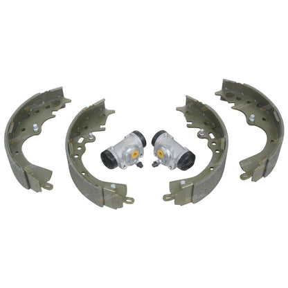 2 x Rear Brake Shoes & Wheel Cylinders for Toyota Hiace