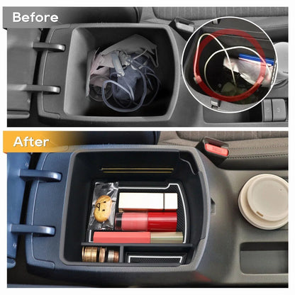 Center Console Armrest Storage Box Organizer Tray for Kia Seltos (2021–2023)