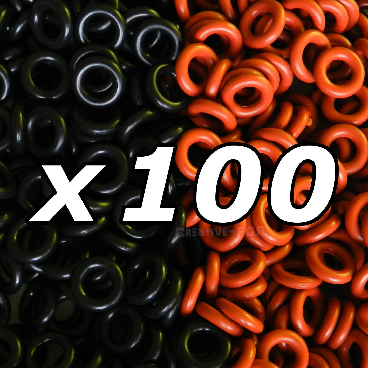 Set of 100 Fuel Injector O-Rings for Ford Holden