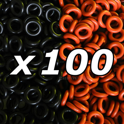 Set of 100 Fuel Injector O-Rings for Ford Holden
