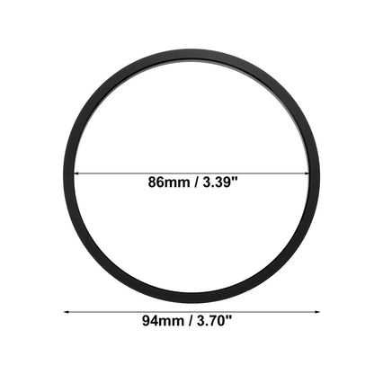 A/C Vent Ring / 4Pcs / Outer Black Trim Ring Covers for Toyota Tacoma (2016–2022)