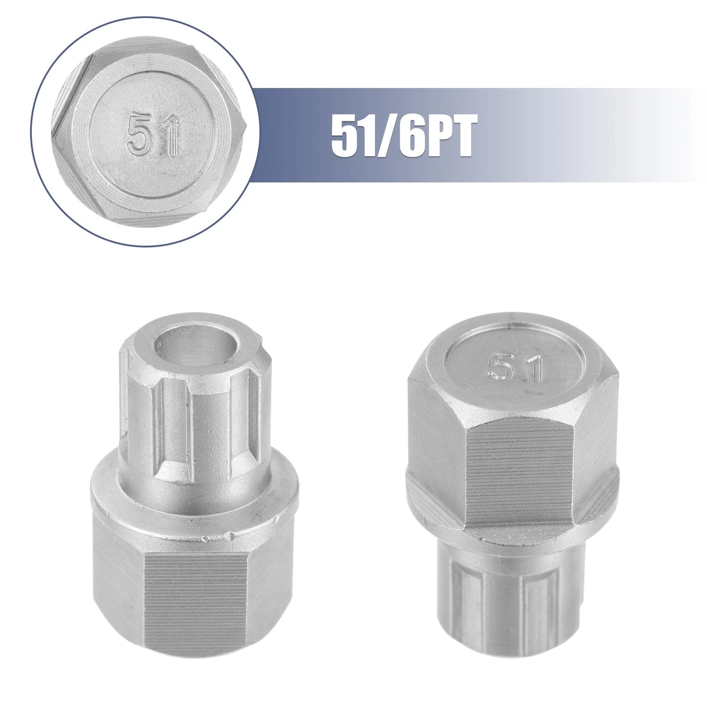 Anti Theft Wheel Lock Key Lug Nut Screw Removal for VW Audi (51/6PT)