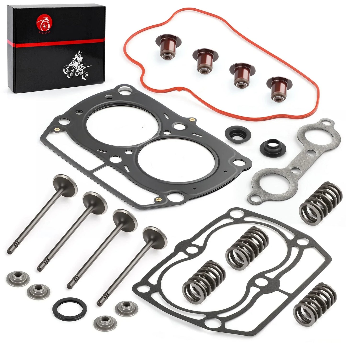 Cylinder Head Gasket Int/Exh Valves Kit for Polaris RZR S4 800 (2008–2010)