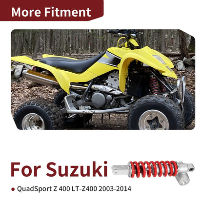 Set of 2 Rear Air Shocks for Suzuki Quadsport Z400 (2003–2014)