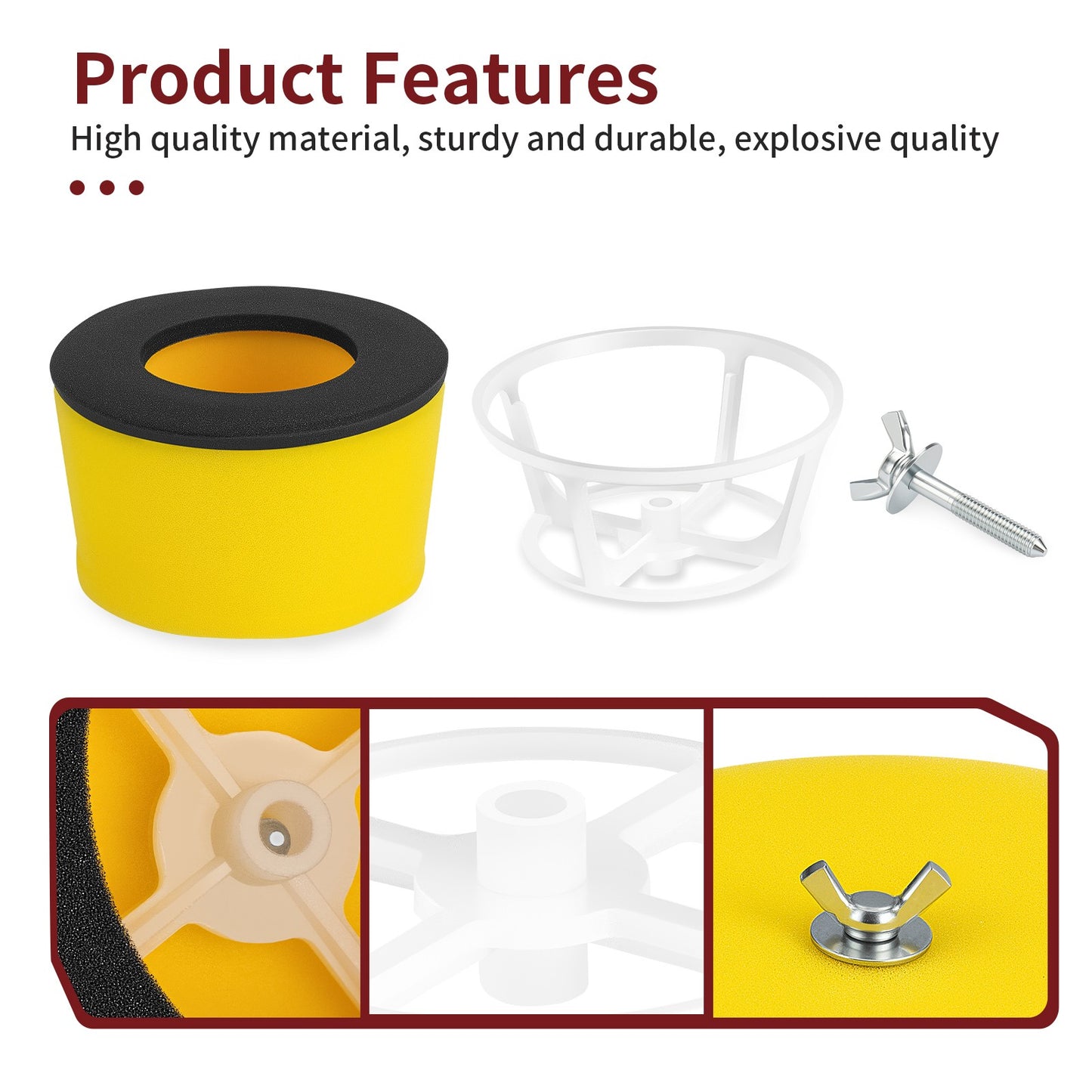 Air Filter Cage Holder for Suzuki Quadmaster 500 (2000–2001)