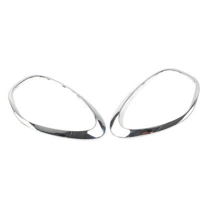 2X Chrome Headlight Trim Ring Bezel Cover for MINI R60 Cooper Countryman (2011–2016)