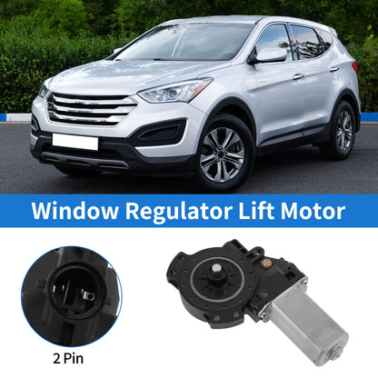 Rear Left Power Window Regulator Lift Motor for Hyundai Santa Fe (2013–2018)
