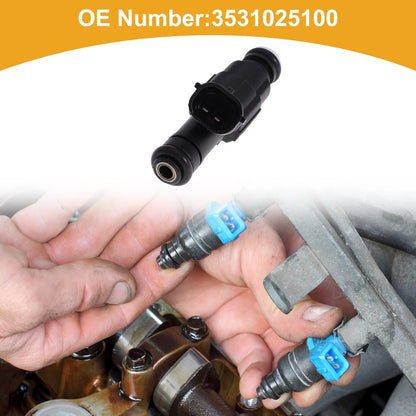 1 Pc Fuel Injector No.3531025100 for Hyundai Sonata Accent (1999–2006)