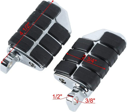 1-1/4" Motorcycle Foot Pegs for Harley Touring Chopper
