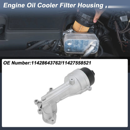 Set of 1 Engine Oil Filter Housing for Mini Cooper (2007–2009) No. 11428643762