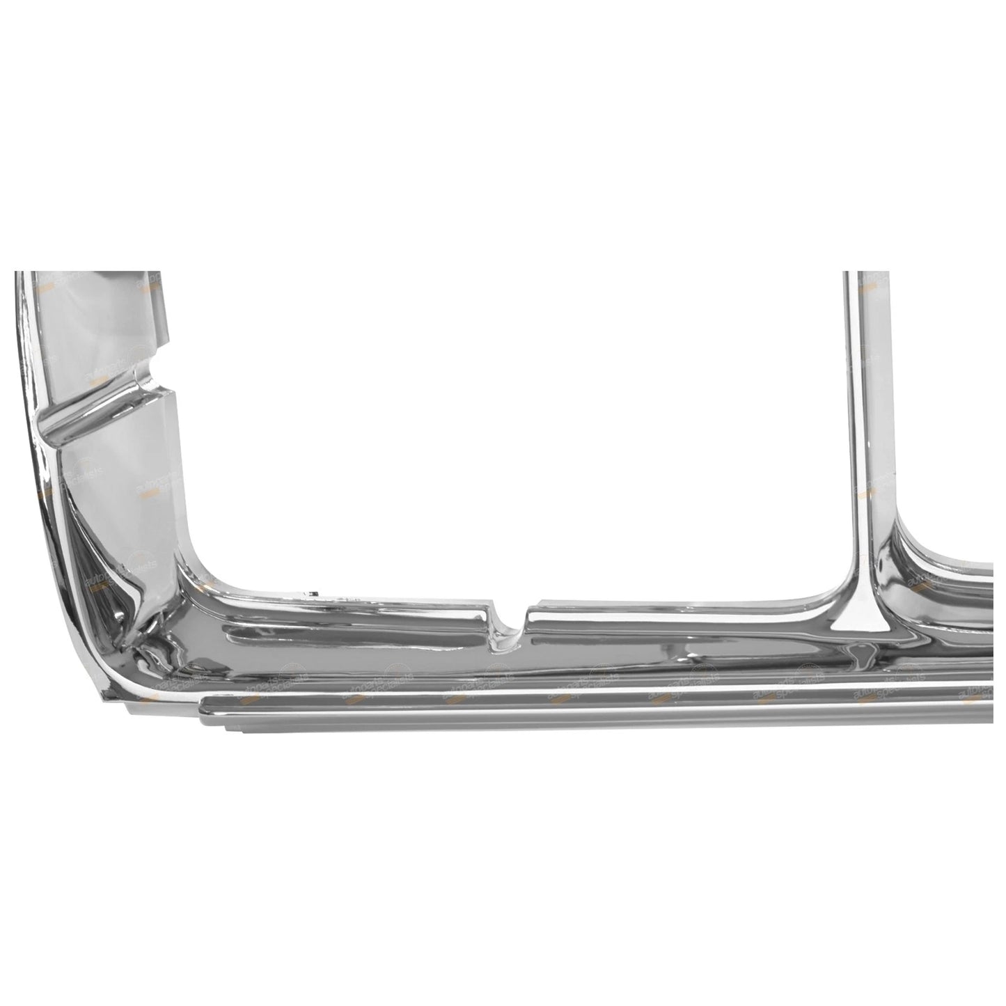 Set of Chrome Headlight Surrounds for Toyota Landcruiser (1990–1994)