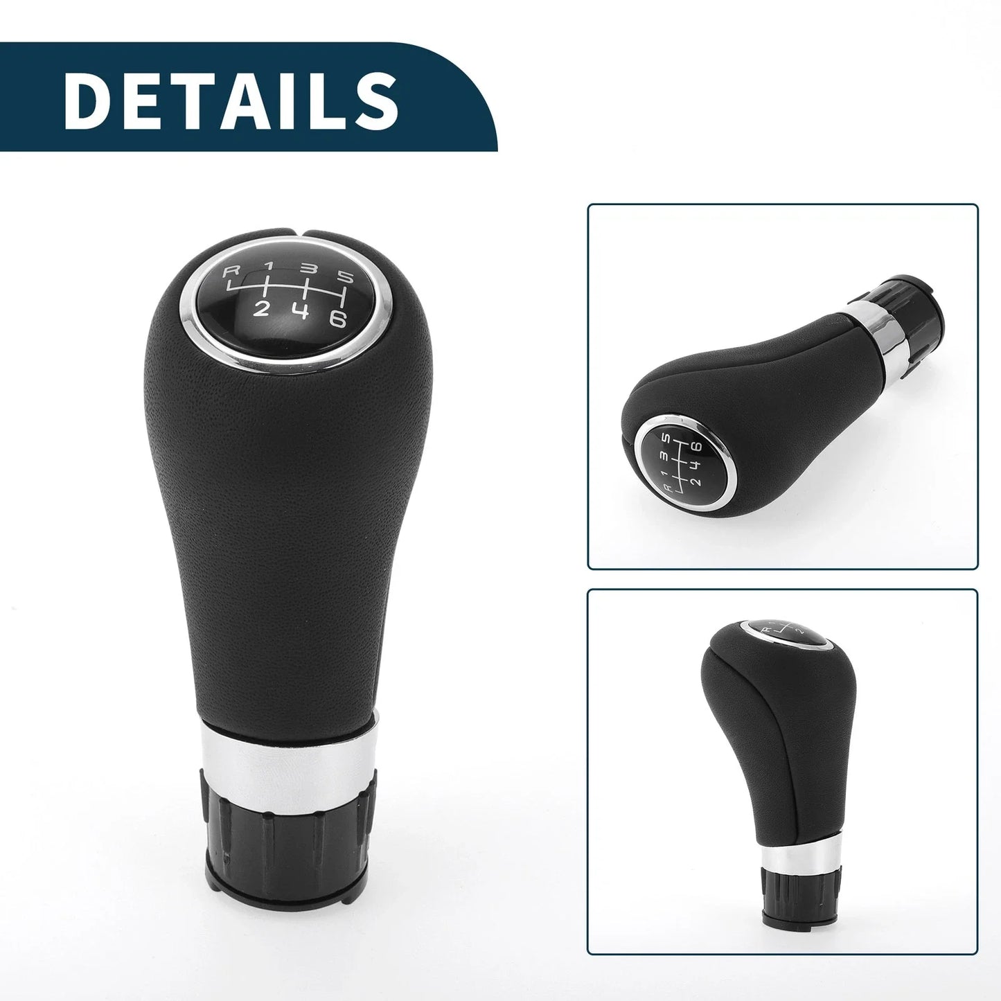 6 Speed Manual Gear Shifter Knob for Mercedes-Benz C-Class (2007-2023)