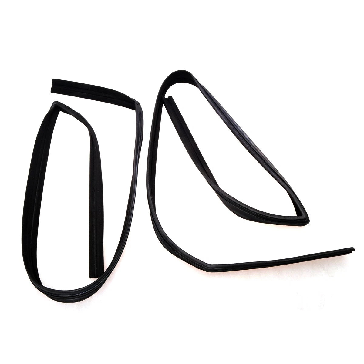 Set of 2 Quarter Window Glass Run Channels for BMW 3 Series E30 (1982–1994)
