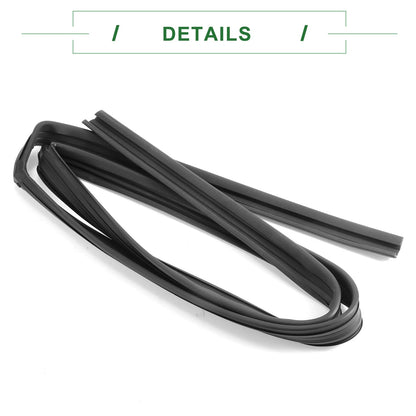 1Pc Front Left Door Window Run Channel Seal Strip for Honda Fit (2007–2019)
