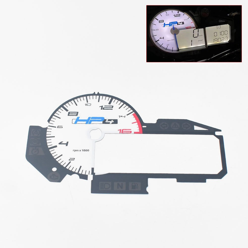 Sticker Disc for BMW S1000RR HP4 (2015–2018) Speedometer Tachometer