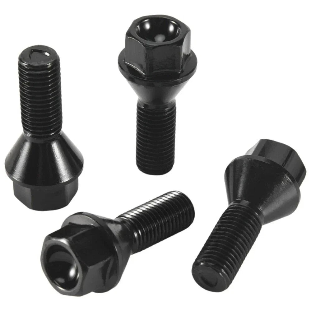 4 Pcs M1 1.5 Wheel Lug Bolts for BMW 1 3 5 6 7 8 Series (2004-2020)