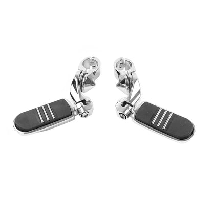 Set of 2 Passenger Rear Foot Pegs for Harley X350 (2023–2023) Black