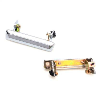 Set of 2 Chrome Outer Door Handles for Nissan Datsun Pickup Truck 620