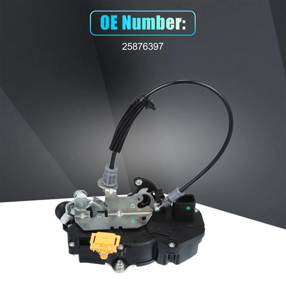 Rear Left Door Lock Actuator Motor with Cable for GMC Sierra 1500 (2007–2013)