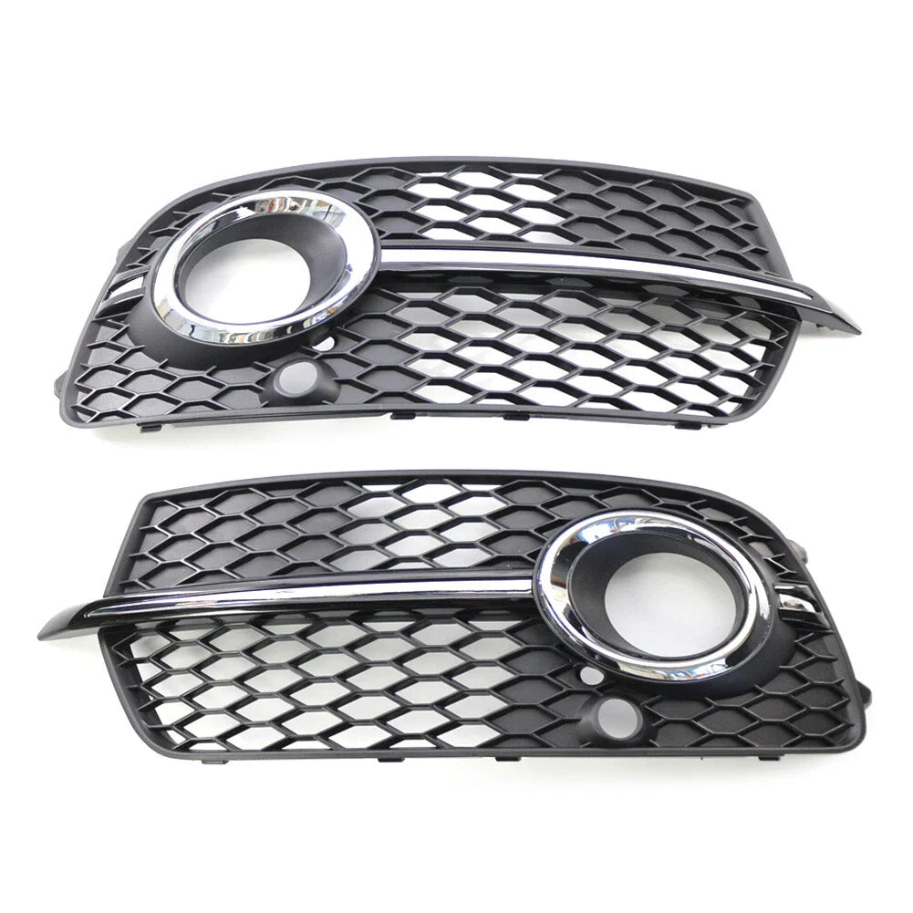 Front Fog Lamp Grill Cover Chrome Trim for Audi Q5 (2013-2017)