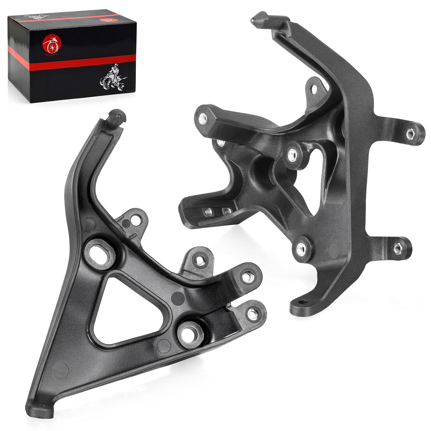 Set of 2 Headlight Fender Brackets for Yamaha Raptor YFM700R (2013–2025)
